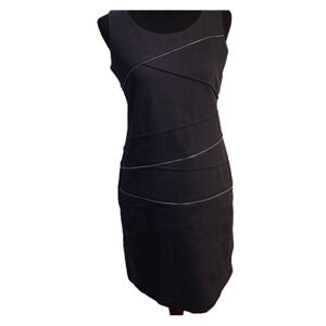 Michael by Michael Kors charcoal grey zipper dress 8. Business casual